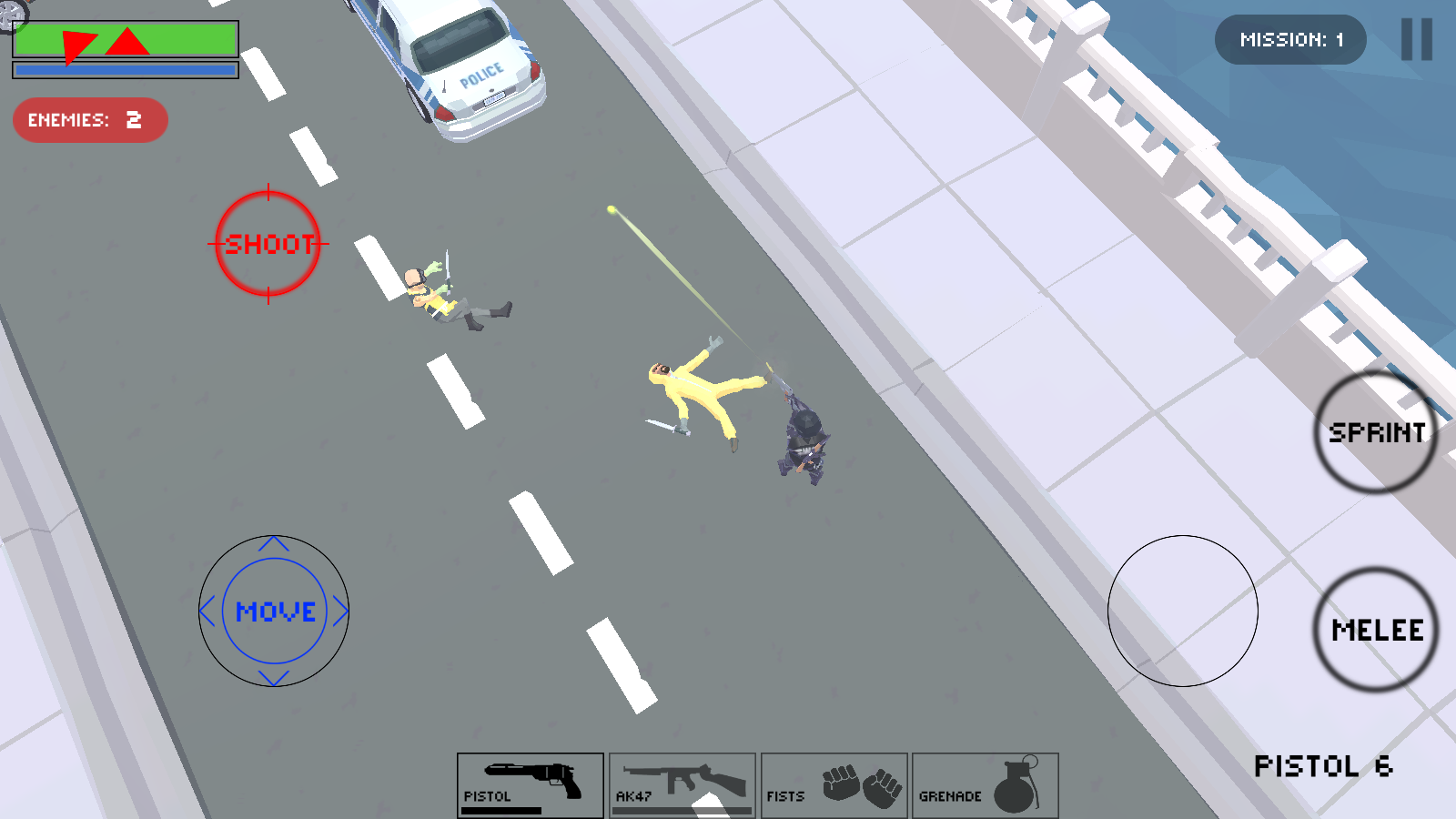 Polygon Cover Shooter: City Police Vs. Mob War Polygon Cover Shooter: City Police Vs. Mob War