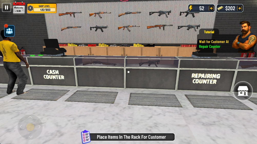 枪店经营模拟器3D最新版 1.7安卓版 枪店经营模拟器3D最新版 1.7安卓版