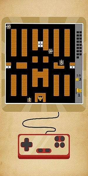 超級坦90克大戰中文游戲(Super Tank 1990)