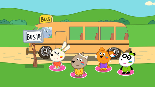 兔寶寶認識交通工具