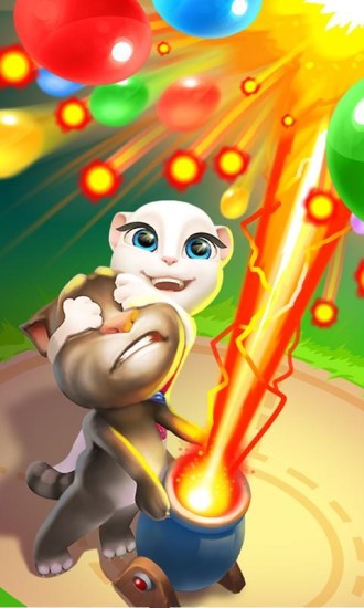 汤姆猫泡泡射手免费版 汤姆猫泡泡射手免费版