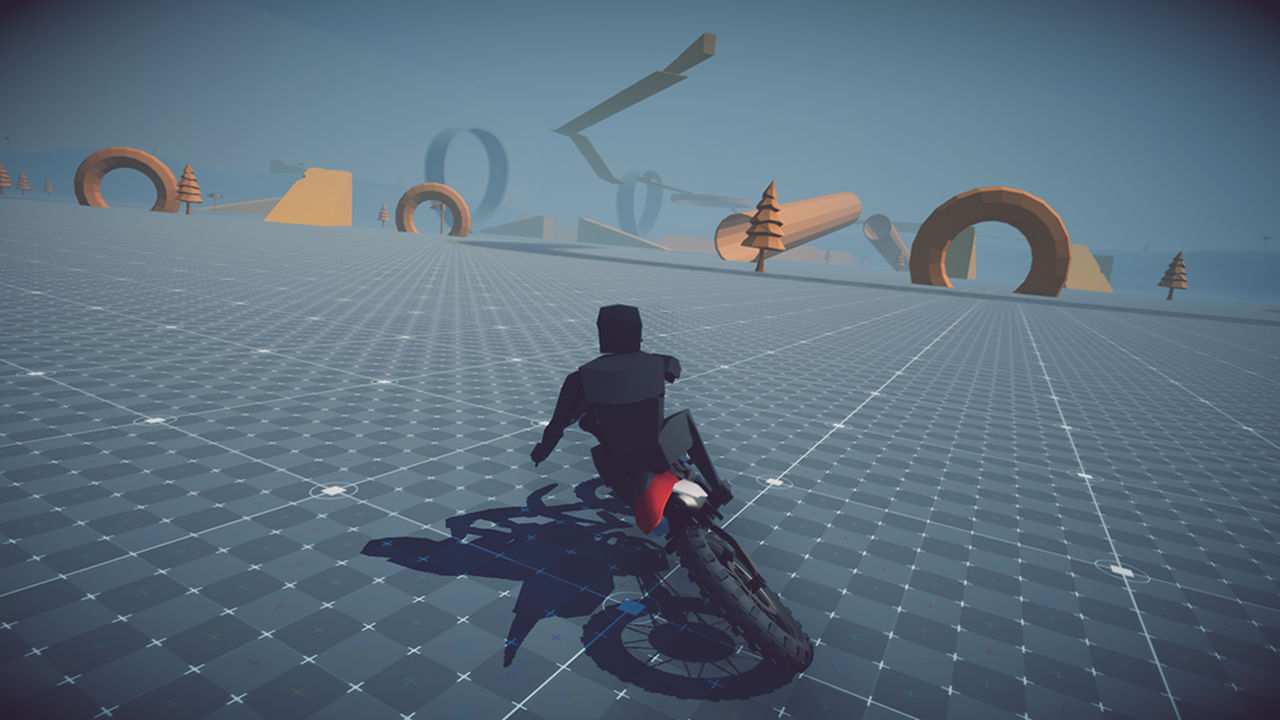 不可能的摩托車游戲