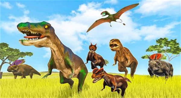 熱帶草原動(dòng)物賽跑3d