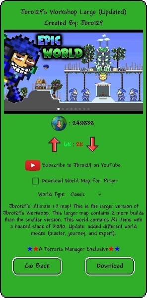 泰拉瑞亞模組管理器手機版(Terraria Manager) 泰拉瑞亞模組管理器手機版(Terraria Manager)