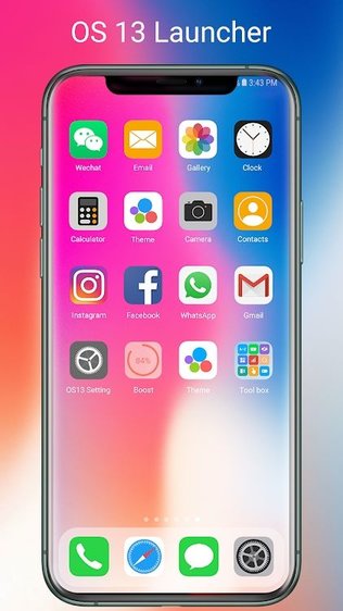 安卓仿蘋果ios14主題桌面