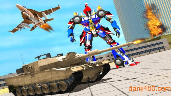 变形坦克机器人
