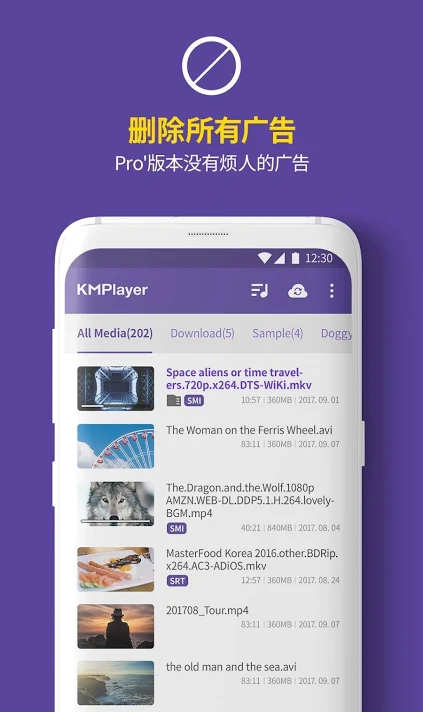 kmplayer手机版破解版