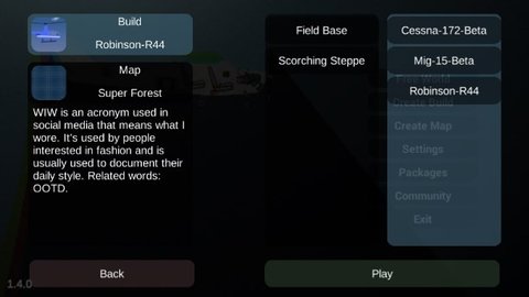 飞机建造沙盒汉化版最新版本轻量版安卓版