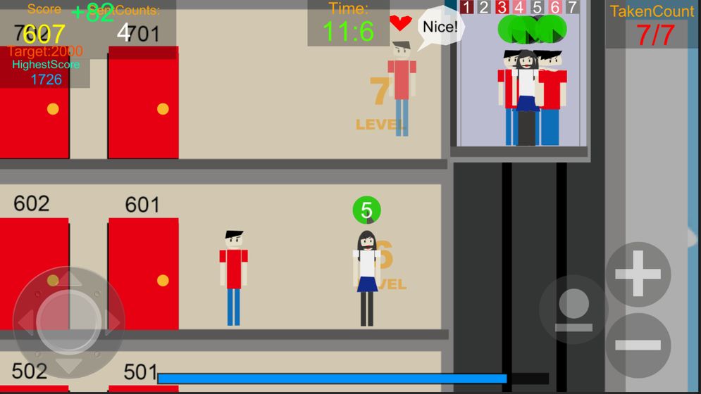 elevator電梯女孩像素桃子移植大官網免費版