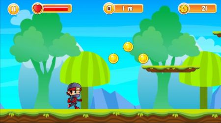 忍者武士跑酷2游戲截圖