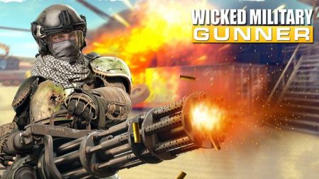 戰(zhàn)爭(zhēng)機(jī)槍射擊Wicked military gunner ops