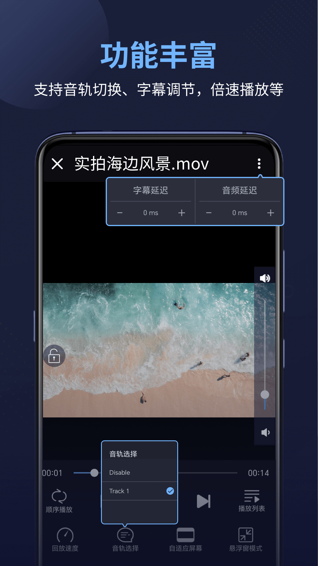 萬能電影播放器App