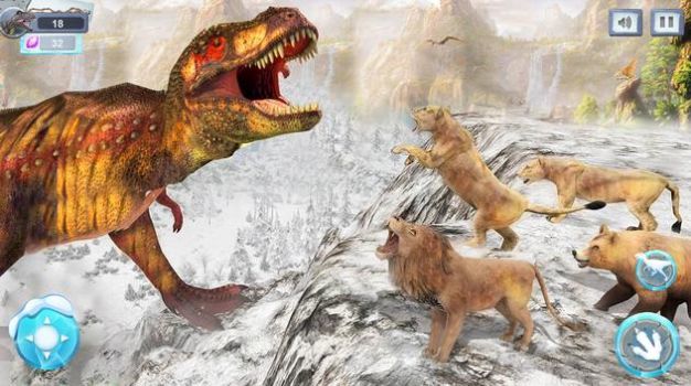 恐龍動物戰斗模擬器(Winter Dino Simulator 2022) 恐龍動物戰斗模擬器(Winter Dino Simulator 2022)