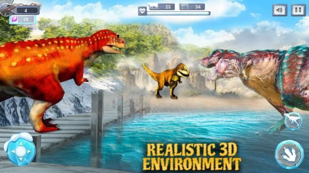 恐龍動物戰斗模擬器(Winter Dino Simulator 2022) 恐龍動物戰斗模擬器(Winter Dino Simulator 2022)