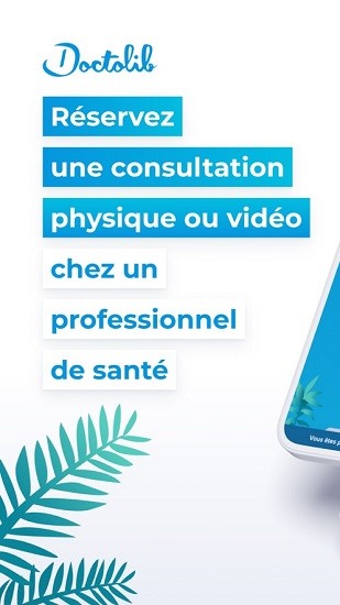 doctolib app(法国医疗预订平台)