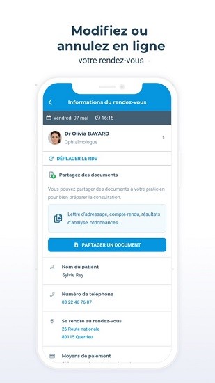 doctolib app(法国医疗预订平台)
