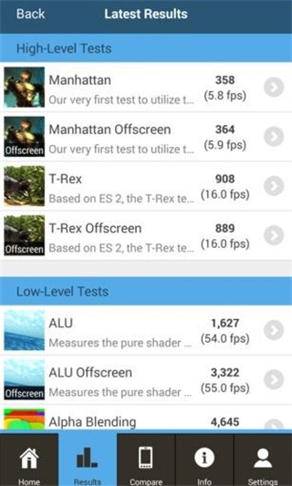 GFXBench手機性能測試 GFXBench手機性能測試