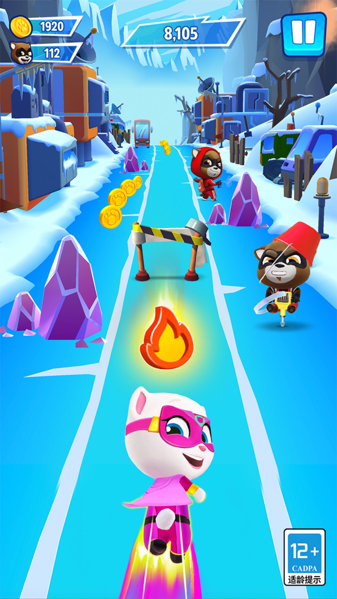 汤姆猫英雄跑酷无限金币钻石版 汤姆猫英雄跑酷无限金币钻石版