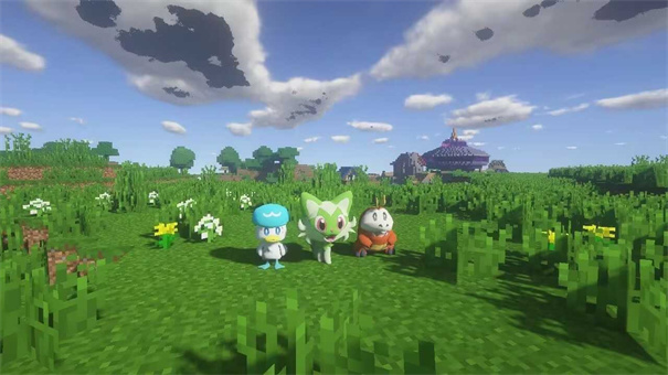 我的世界宝可梦朱＆紫