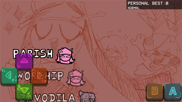 fnf教堂性别转换模组