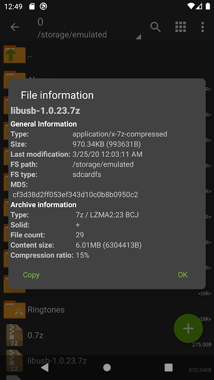 ZArchiver綠色版免費(fèi)下載