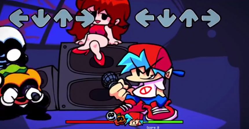 fnfGF黃模組(Friday Night Funkin)