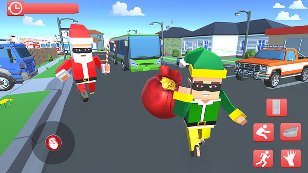 圣诞老人与白色圣诞节纸巾盒游戏官方版 圣诞老人与白色圣诞节纸巾盒游戏官方版