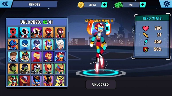 stickmanropehero无限金币版
