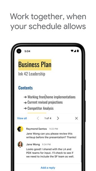 谷歌文档 (Google Docs)安卓中文版v1.25.252.00.90