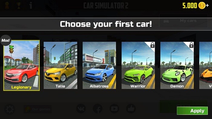 汽车模拟器2车辆解锁版(Car Simulator 2) 汽车模拟器2车辆解锁版(Car Simulator 2)