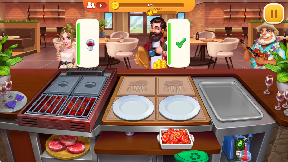 疯狂大厨玩转餐厅