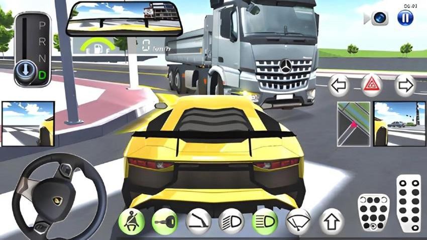 模拟真车驾驶课