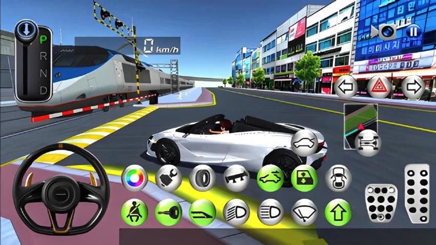 模拟真车驾驶课