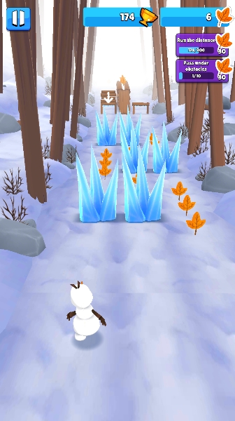 雪人冲刺之旅