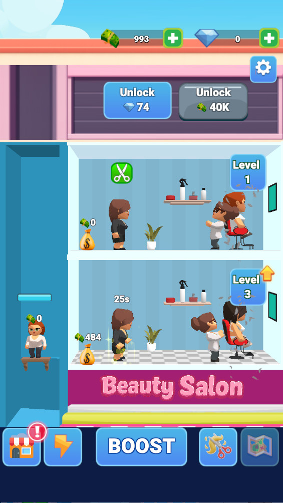 美容沙龙模拟器手机版 0.1最新版 美容沙龙模拟器手机版 0.1最新版
