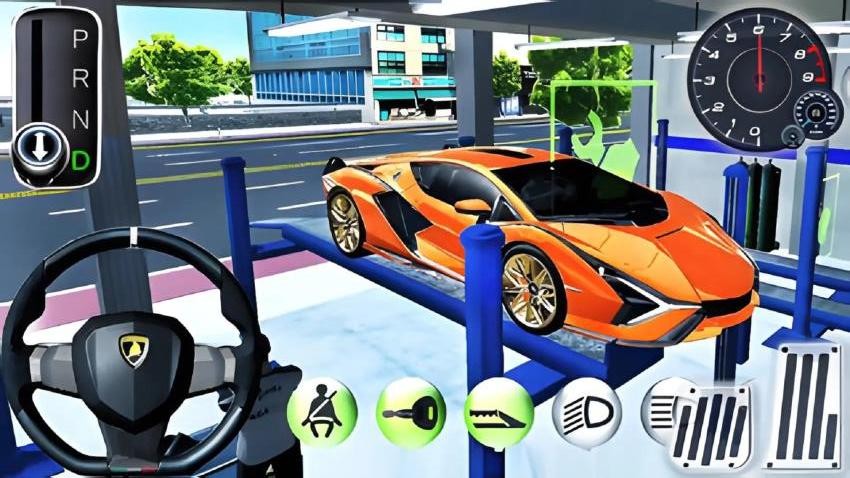 模拟真车驾驶课