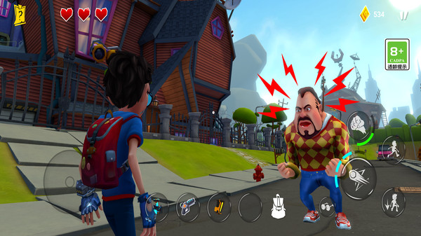 鄰居的神秘城堡 鄰居的神秘城堡