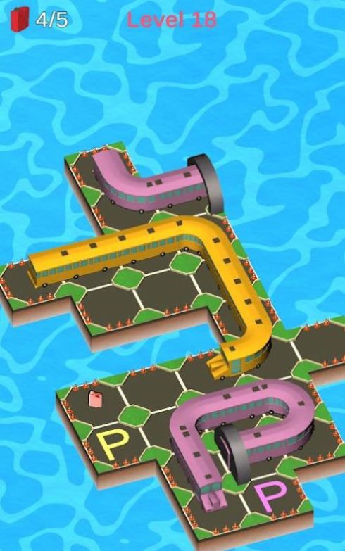 蛇形巴士停车中文版