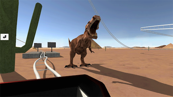 主题公园过山车