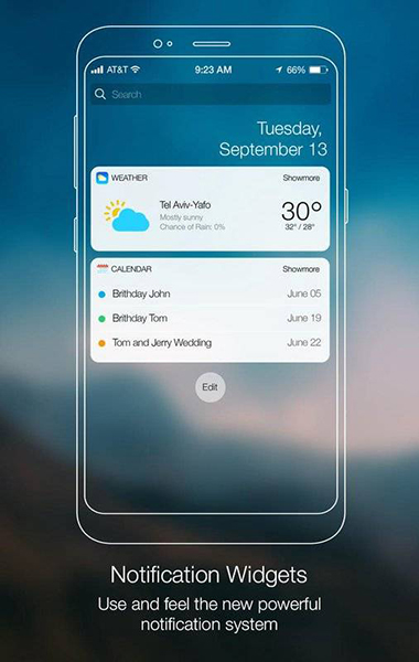 iNoty11高仿狀態欄 中文安卓版v1.3.0.1 iNoty11高仿狀態欄 中文安卓版v1.3.0.1