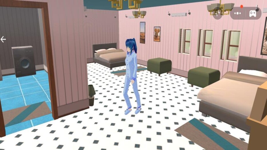 樱花校园模拟器英文版106版本轻量版安卓版