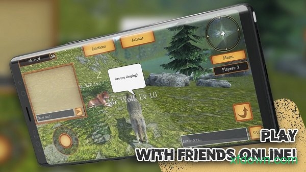 狼族模拟进化游戏