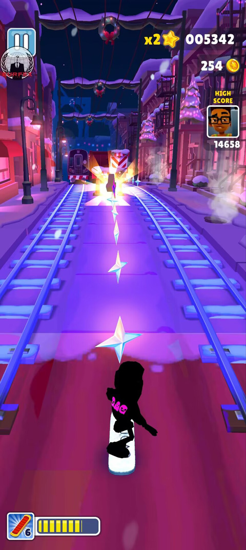 Subwaysurf五角星菜單官方最新版