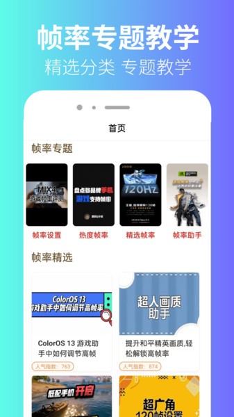 極瞳幀率助手軟件