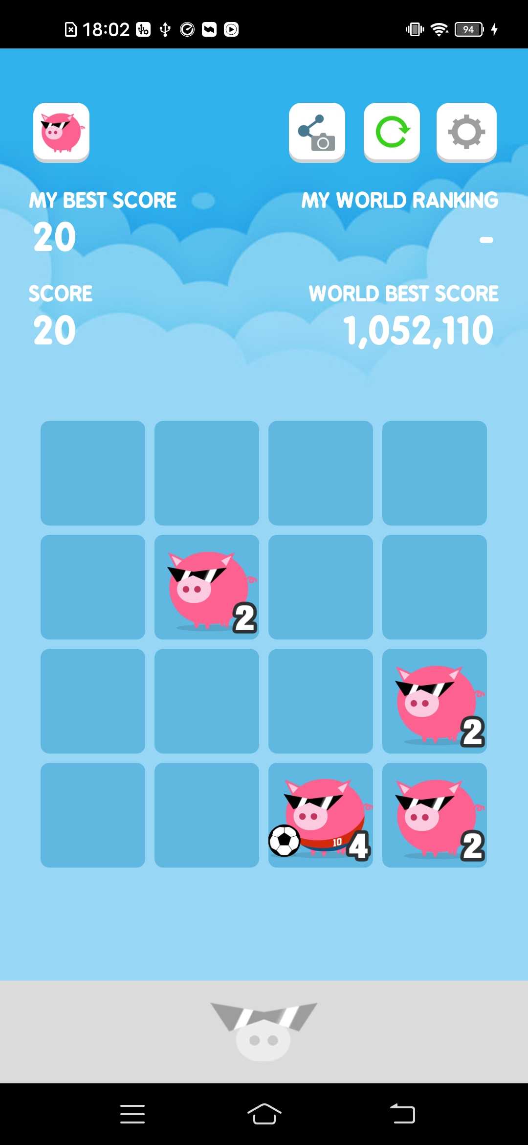 豬豬2048游戲去廣告