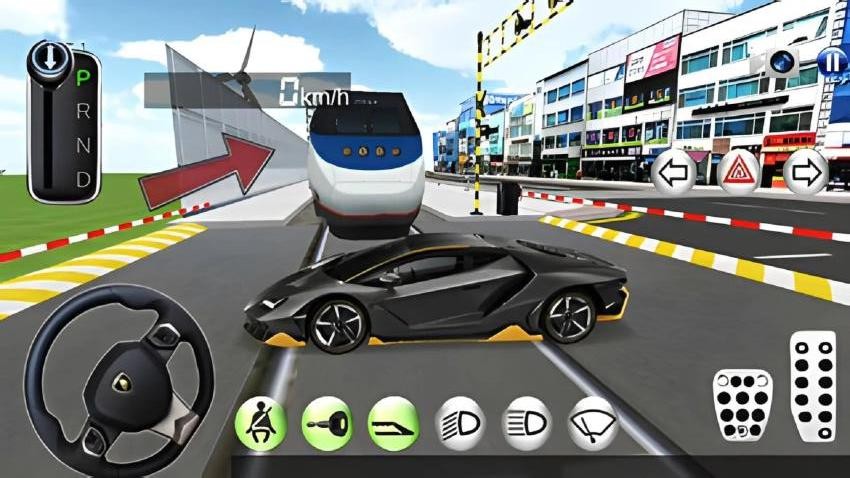 模拟真车驾驶课