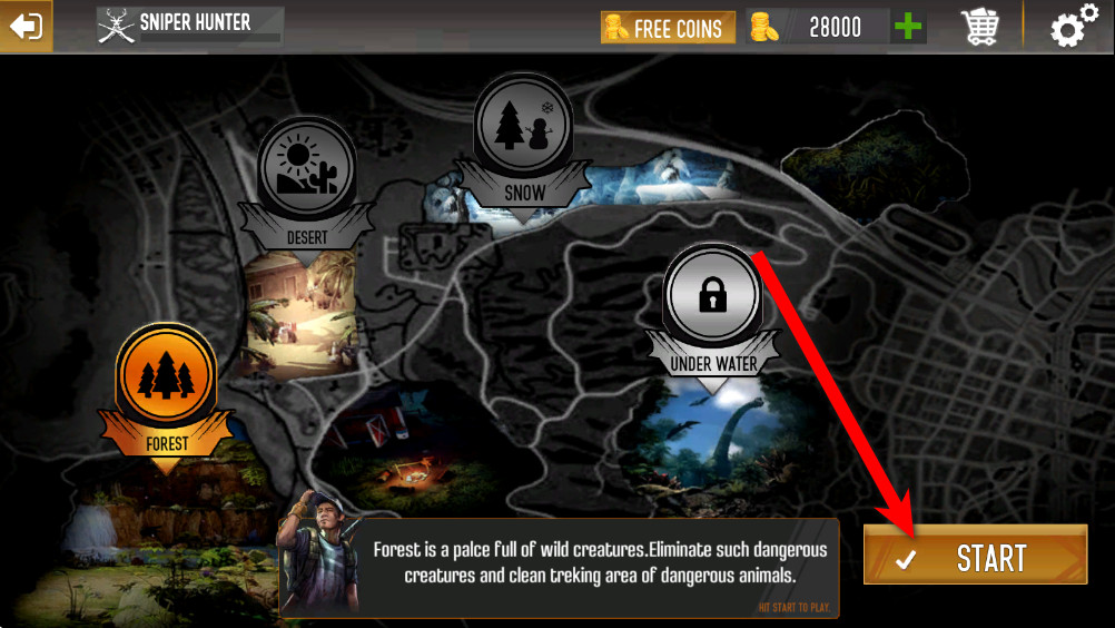 鹿叢林狩獵狙擊手最新版 4.1.4安卓版