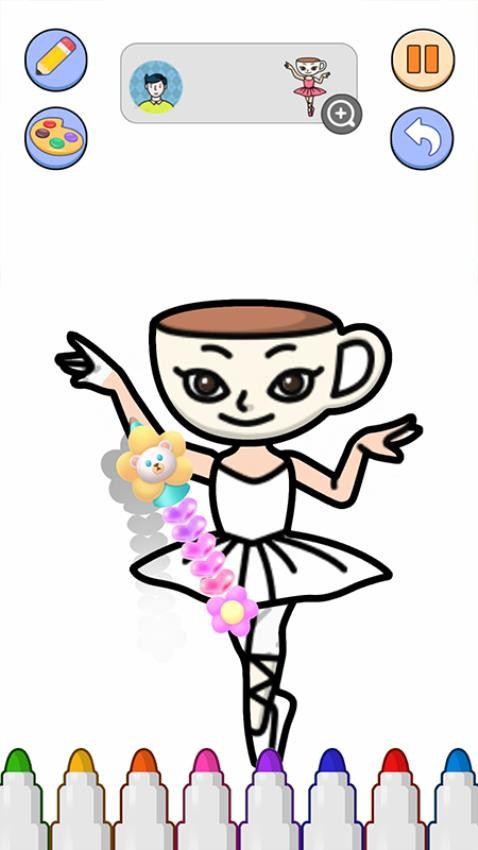 怪物繪畫填色 怪物繪畫填色