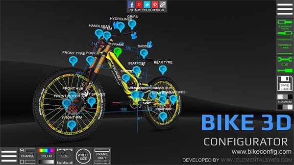 自行车配置器3D模拟器(Bike 3D Configurator)