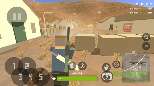 我的世界之吃鸡枪战 我的世界之吃鸡枪战